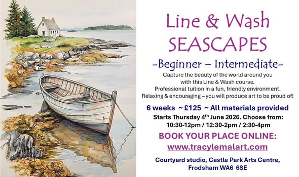 Line and Wash Seascapes